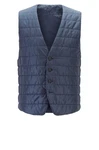 BOSS Steppweste Hiwan Dunkelblau/Blau/Hellblau