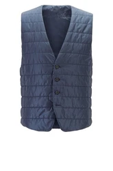 BOSS Steppweste Hiwan Dunkelblau/Blau/Hellblau