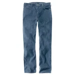 Carhartt Stretch Jeanshose 102807 Herren Gerader Schnitt blau/Hellblau
