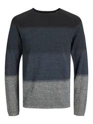 Jack & Jones Strickpullover Hill (1-tlg) Blau (4830)