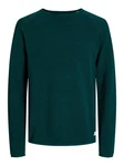Jack & Jones Strickpullover Hill (1-tlg) tanne