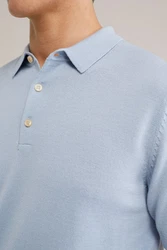 WE Fashion Wollpullover Blau/Hellblau