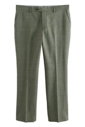 Next Anzughose Signature Nova Fides Regular Fit Khaki/Dunkelgrün/Grün/Türkis