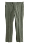Next Anzughose Signature Nova Fides Regular Fit Khaki/Dunkelgrün/Grün/Türkis