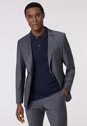Roy Robson Hosenanzug Slim Fit Grau/Dunkelblau/Blau/Hellblau