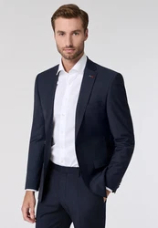 Roy Robson Hosenanzug Slim Fit Dunkelblau/Hellblau