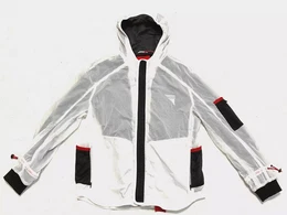 Funktionsjacke Boss bactive outer-100-white sport jacke, Boss Sports Jacke mit Kapuze