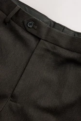 Next Anzughose Slim Fit mit Struktur (1-tlg) Khaki/Dunkelbraun/Braun/Grau/Dunkelgrün
