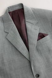 Next Sakko Nova Fides Regular Fit Signature Sakko Grau/Hellgrau