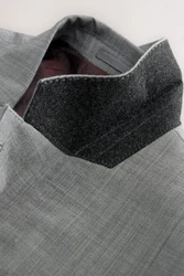 Next Sakko Nova Fides Regular Fit Signature Sakko Grau/Hellgrau