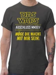 Shirtracer T-Shirt Das Wars Abschluss 2024 Grün/Dunkelgrün/Grau