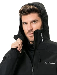 VAUDE Outdoorjacke Men's Larice Jacket V (1-St) Grau/Schwarz/Rot/Dunkelrot/Lila
