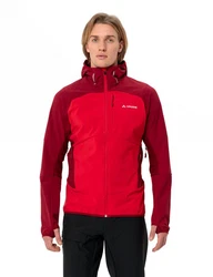 VAUDE Outdoorjacke Men's Larice Jacket V (1-St) Rot/Dunkelrot