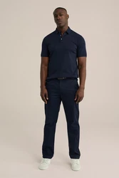 WE Fashion Poloshirt Dunkelblau
