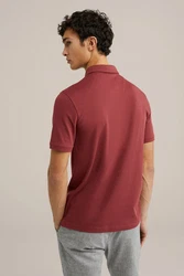 WE Fashion Poloshirt Dunkelrot/Rot/Bordeaux
