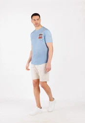 Key Largo T-Shirt MT KLVIBES Hellblau/Blau