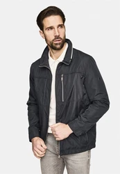Cabano Outdoorjacke Ultralight mit verstellbaren Ärmelabschlüssen Schwarz/Dunkelgrau/Dunkelblau/Grau