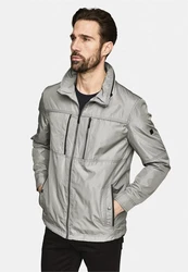 Cabano Outdoorjacke Ultralight mit verstellbaren Ärmelabschlüssen Grau/Hellgrau/Khaki