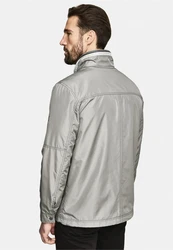 Cabano Outdoorjacke Ultralight mit verstellbaren Ärmelabschlüssen Grau/Hellgrau/Khaki