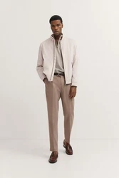 bugatti Blouson mit Stehkragen Braun/Lila/Beige/Hellgrau/Khaki/Grau