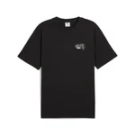 PUMA T-Shirt GRAPHICS Drive-In Relaxed T-Shirt Herren Schwarz