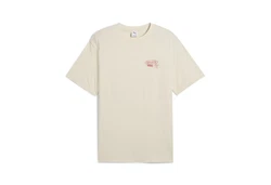 PUMA T-Shirt GRAPHICS Drive-In Relaxed T-Shirt Herren Khaki/Beige