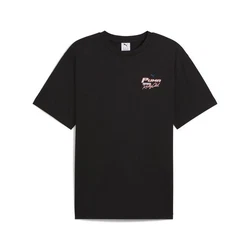 PUMA T-Shirt GRAPHICS Moto Relaxed Herren Schwarz