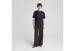 PUMA T-Shirt GRAPHICS Hotel Relaxed Herren Dunkelblau