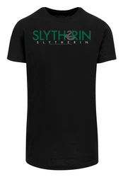 F4NT4STIC T-Shirt Harry Potter Slytherin Text Print Lila