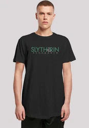 F4NT4STIC T-Shirt Harry Potter Slytherin Text Print Lila