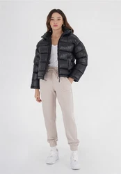 freshlions Steppjacke Tara Braun/Beige/Schwarz/Lila