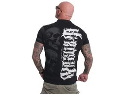 YAKUZA Poloshirt Skull Awakening Rot/Schwarz/Dunkelblau/Braun/Grau