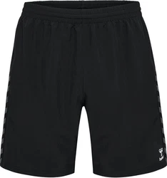 hummel Shorts Hmlauthentic Woven Shorts Schwarz/Beige