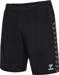 hummel Shorts Hmlauthentic Woven Shorts Schwarz/Beige