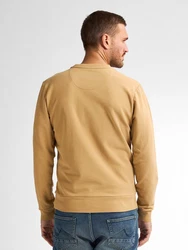 Petrol Industries Sweatshirt mit Logo Khaki/Braun/Beige