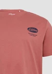 s.Oliver Kurzarmshirt Crew Neck Artwork 