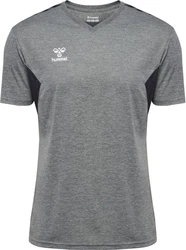 hummel Kurzarmshirt hmlAUTHENTIC PL JERSEY Grau/Dunkelgrau/Hellgrau