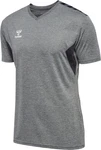 hummel Kurzarmshirt hmlAUTHENTIC PL JERSEY Grau/Dunkelgrau/Hellgrau