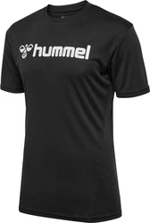hummel T-Shirt Hmllogo Jersey schwarz/weiß