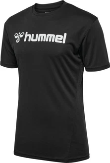 hummel T-Shirt Hmllogo Jersey schwarz/weiß