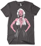 Marilyn Monroe T-Shirt Zombie Rosa