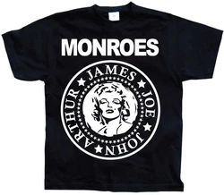 Marilyn Monroe T-Shirt Gelb/Grau/Blau/Lila/Hellblau/Orange