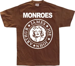Marilyn Monroe T-Shirt Dunkelrot/Rot/Bordeaux/Orange/Braun