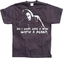 Batman T-Shirt Do I Look Like A Man With A Plan Braun/Schwarz