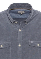 camel active Business Langarmhemd Dunkelblau/Blau/Grau/Hellblau
