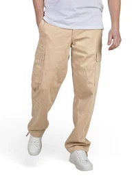 Cargohose Herren Stoffhose Karl Thor Loose Fit Freizeithose mit Stretch