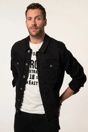 Funktionsjacke JP 1880 Jeansjacke 4 Taschen Knopfleiste bis 8 XL