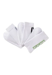 HUGO Freizeitsocken QS BACK LABEL 3P (3er Pack) Weiß/Creme