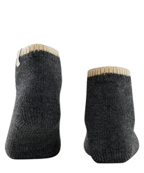 FALKE Kurzsocken Cosy Plush Schwarz/Dunkelgrau