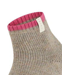 FALKE Kurzsocken Cosy Plush Beige/Lila/Grau/Khaki/Braun